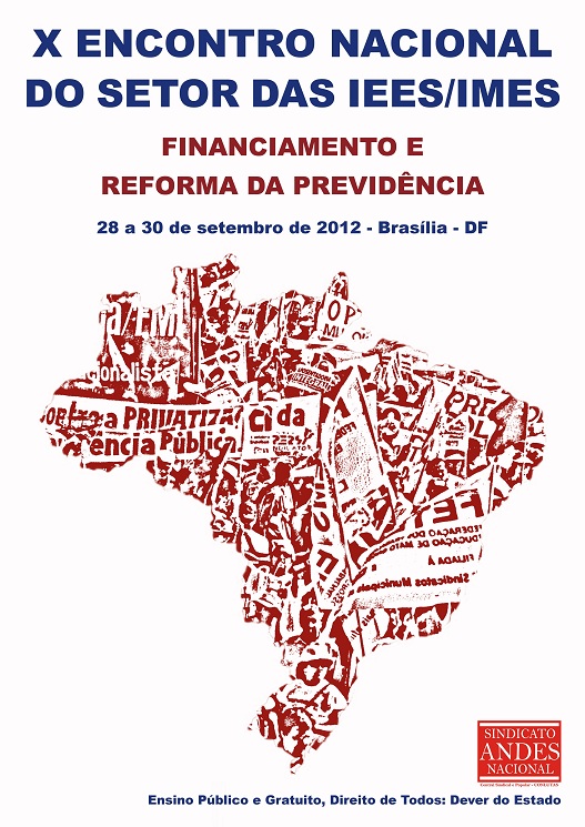 X ENCONTRO NACIONAL DO SETOR DAS IEES/IMES