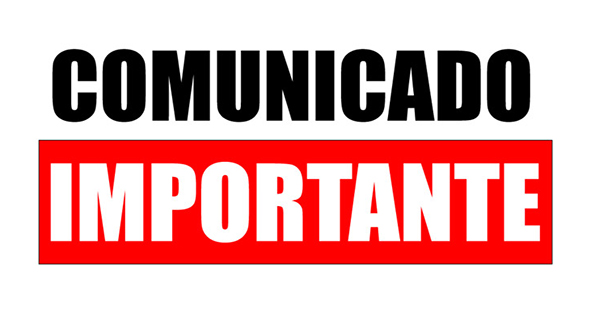COMUNICADO
